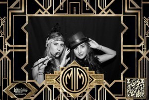Gatsby themed photo booth